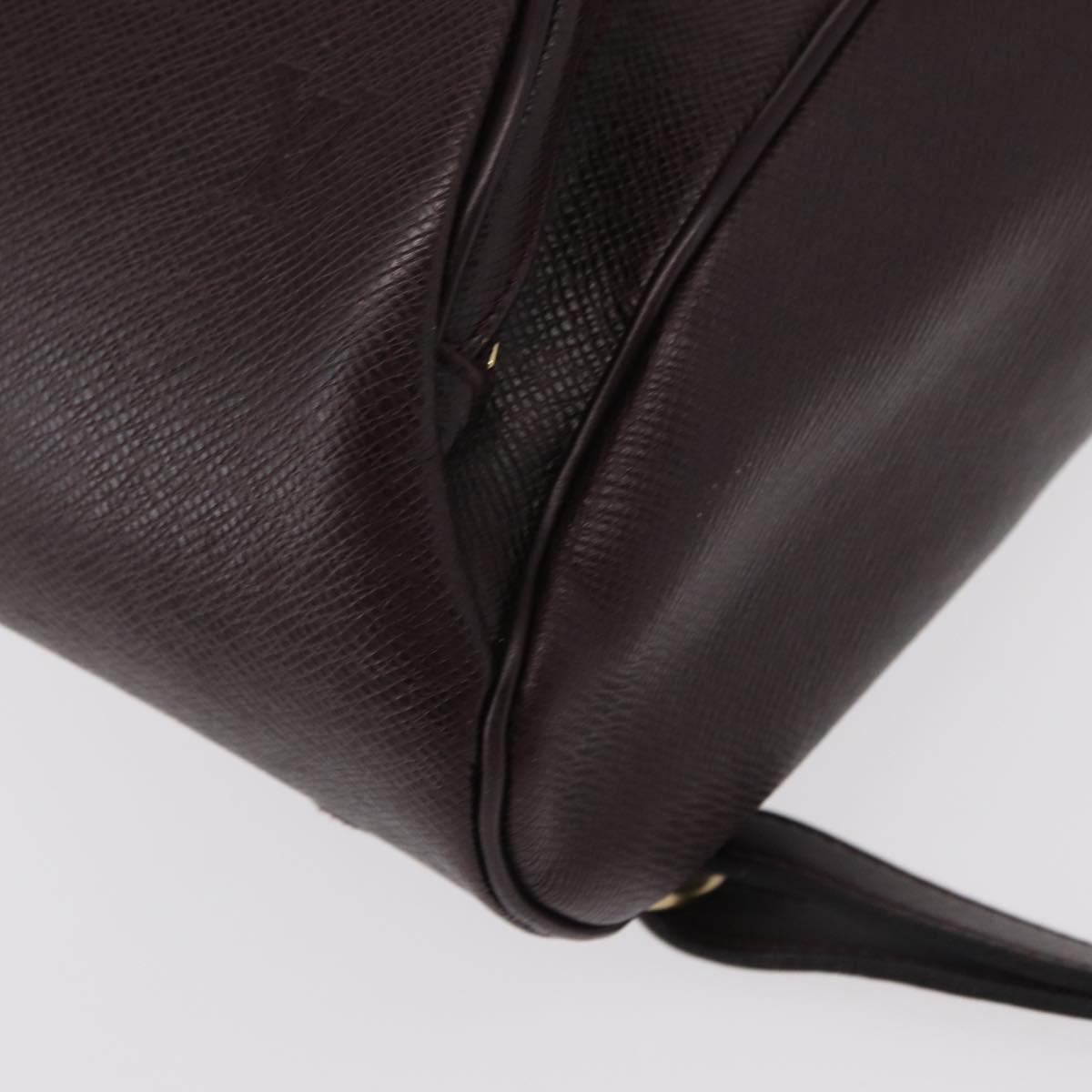 LOUIS VUITTON Taiga Cashier Backpack Acajou M30176 LV Auth hk3196