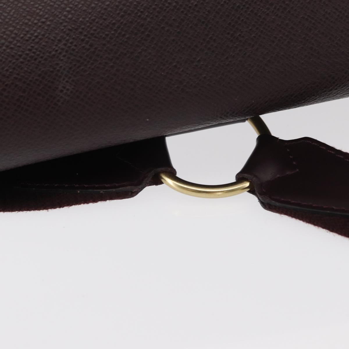 LOUIS VUITTON Taiga Cashier Backpack Acajou M30176 LV Auth hk3196