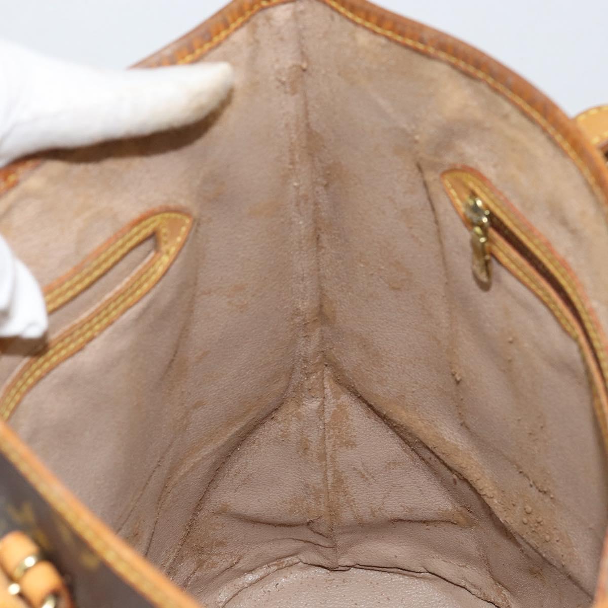 LOUIS VUITTON Monogram Bucket GM Shoulder Bag M42236 LV Auth hk3203