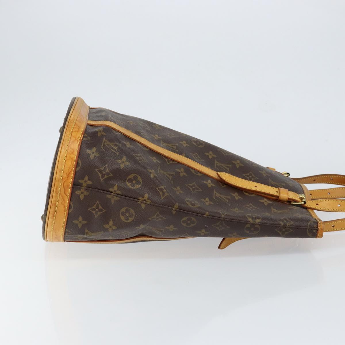 LOUIS VUITTON Monogram Bucket GM Shoulder Bag M42236 LV Auth hk3203