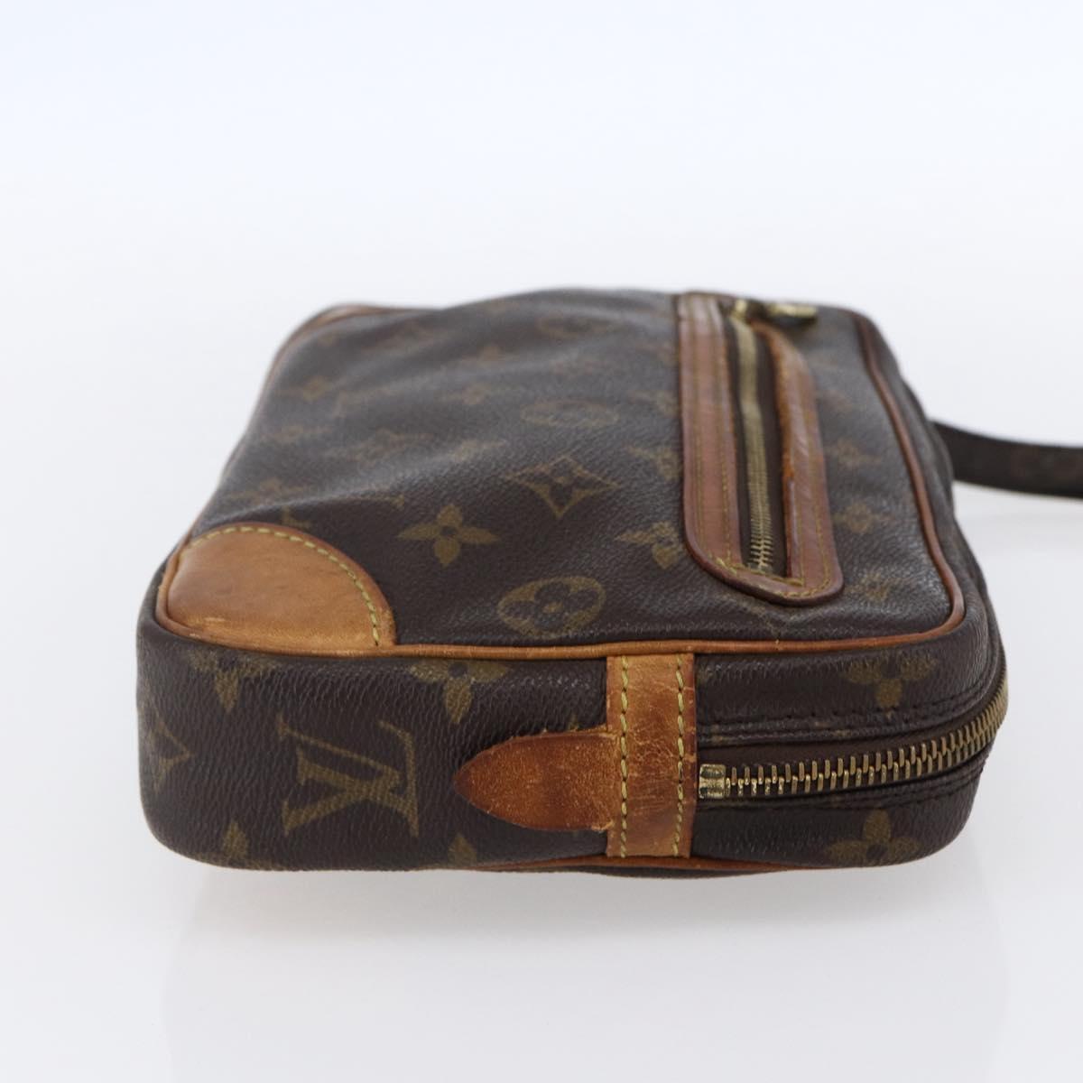LOUIS VUITTON Monogram Marly Dragonne GM Clutch Bag M51825 LV Auth hk3205
