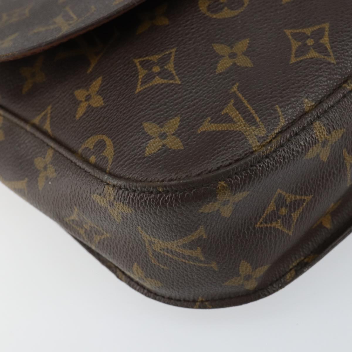 LOUIS VUITTON Monogram Saint Cloud GM Shoulder Bag M51242 LV Auth hk3208