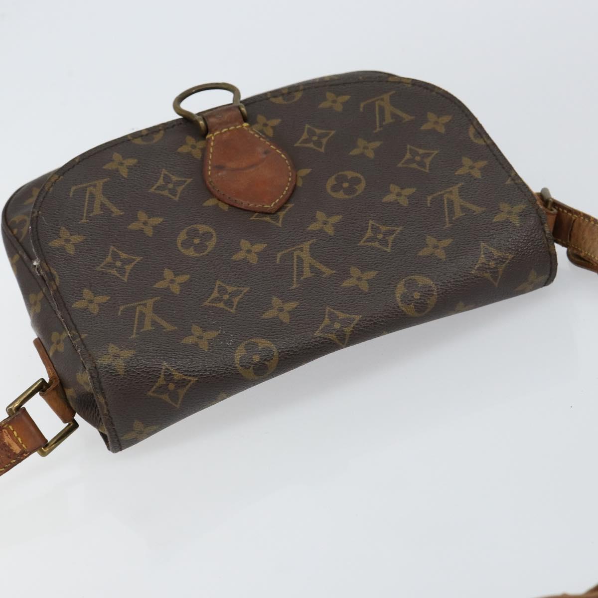 LOUIS VUITTON Monogram Saint Cloud GM Shoulder Bag M51242 LV Auth hk3208
