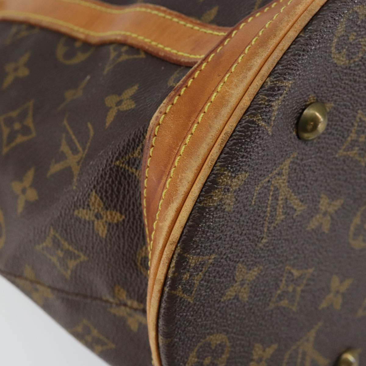 LOUIS VUITTON Monogram Bucket GM Shoulder Bag M42236 LV Auth hk3211