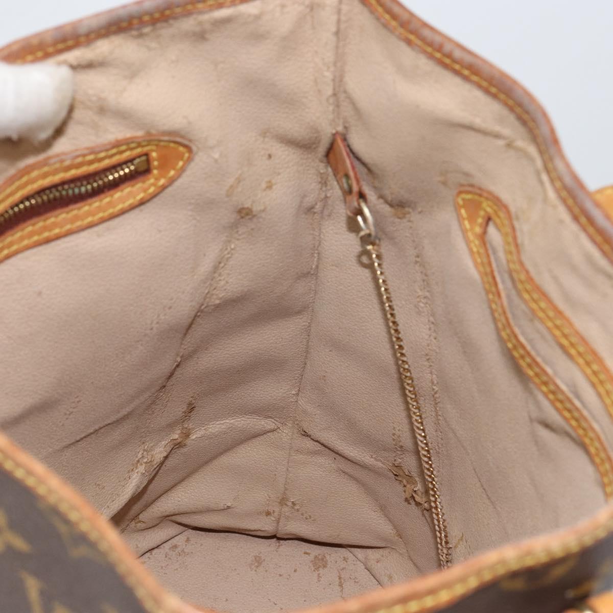 LOUIS VUITTON Monogram Bucket GM Shoulder Bag M42236 LV Auth hk3211