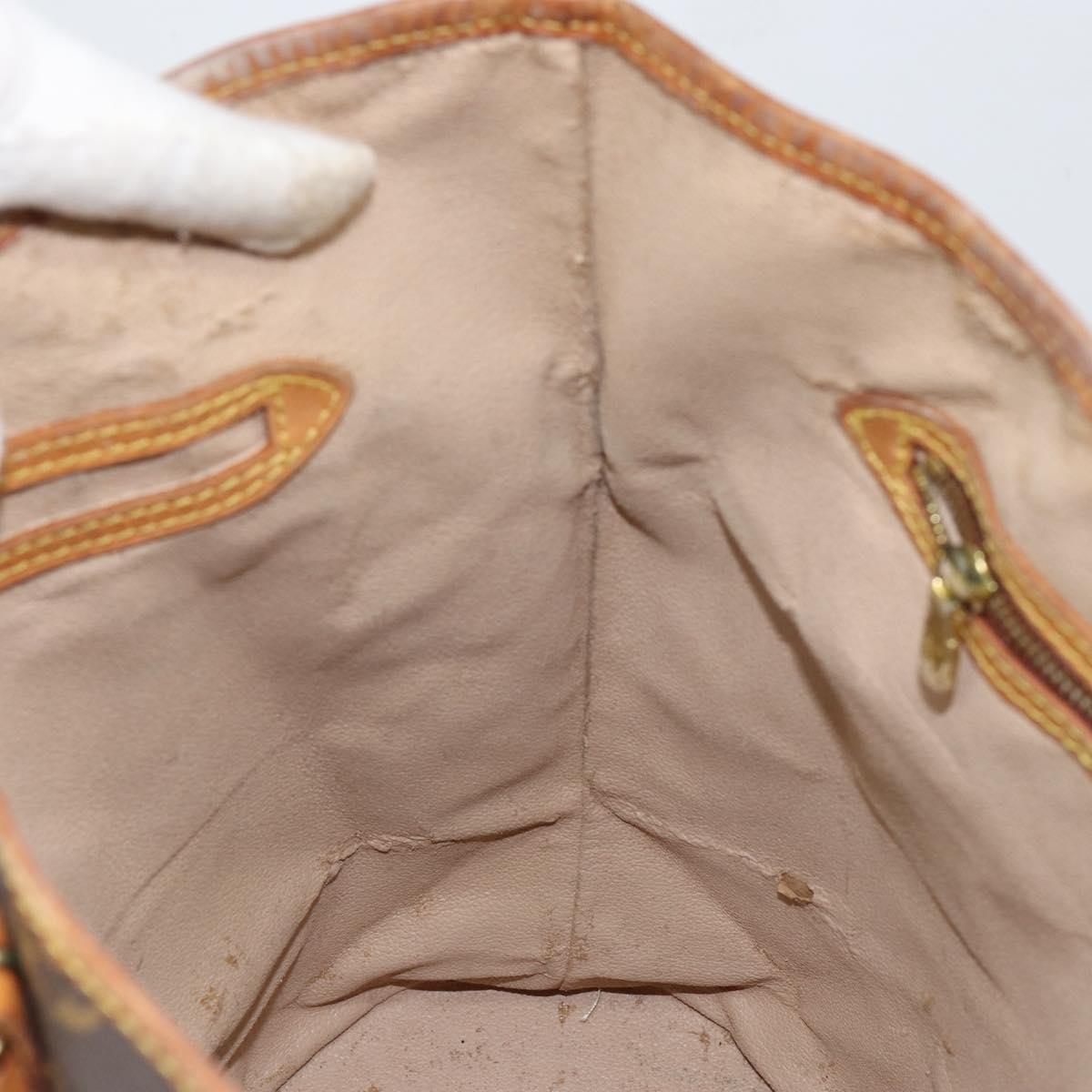 LOUIS VUITTON Monogram Bucket GM Shoulder Bag M42236 LV Auth hk3211