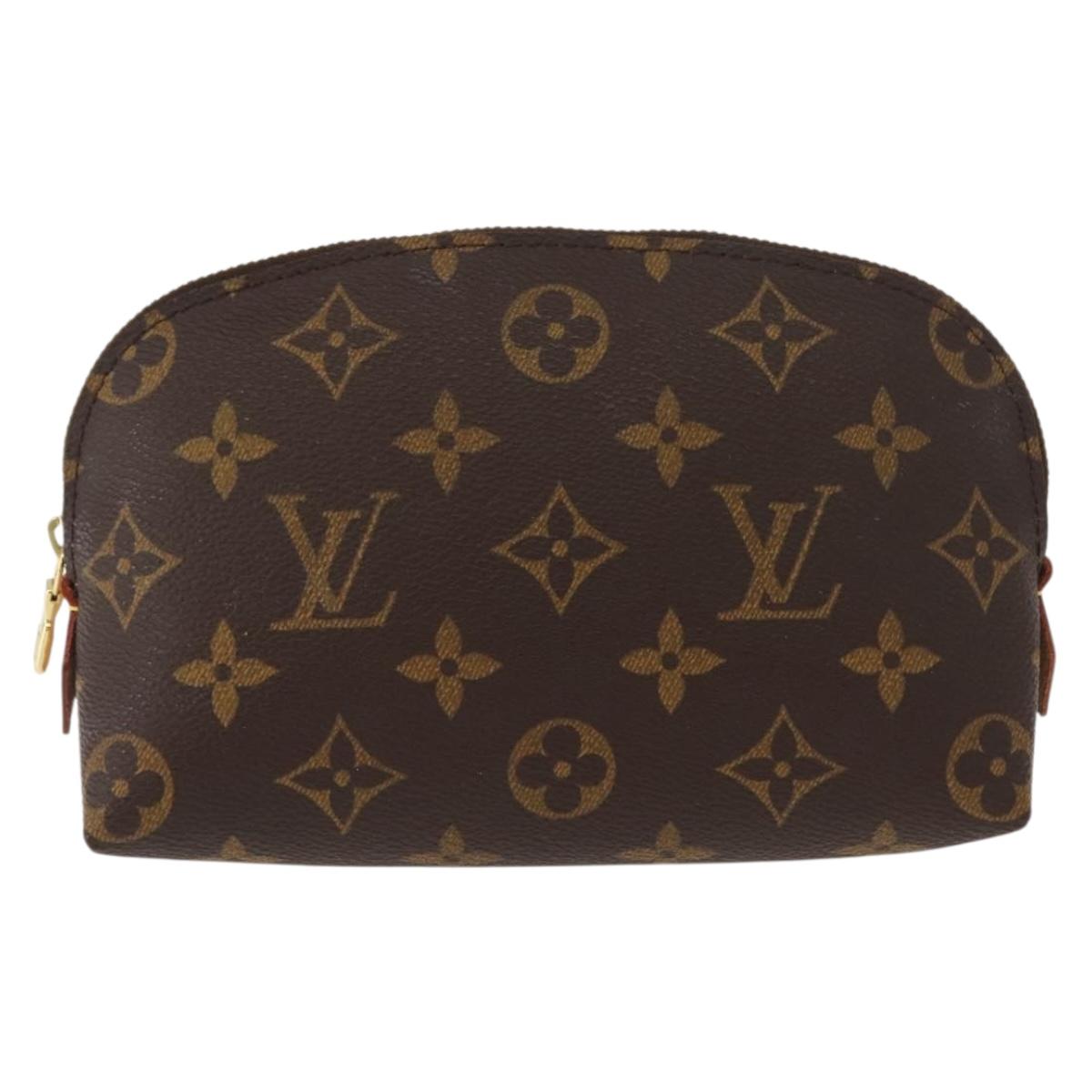LOUIS VUITTON Monogram Pochette Cosmetic PM Pouch M43998 LV Auth hk3214