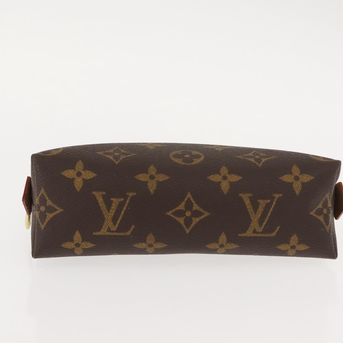 LOUIS VUITTON Monogram Pochette Cosmetic PM Pouch M43998 LV Auth hk3214