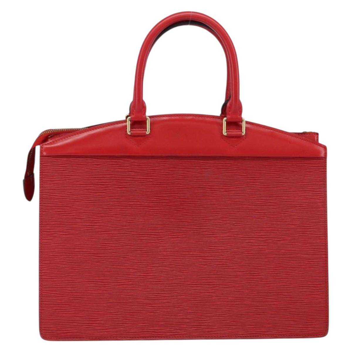 LOUIS VUITTON Epi Riviera Hand Bag Red M48187 LV Auth hk3218