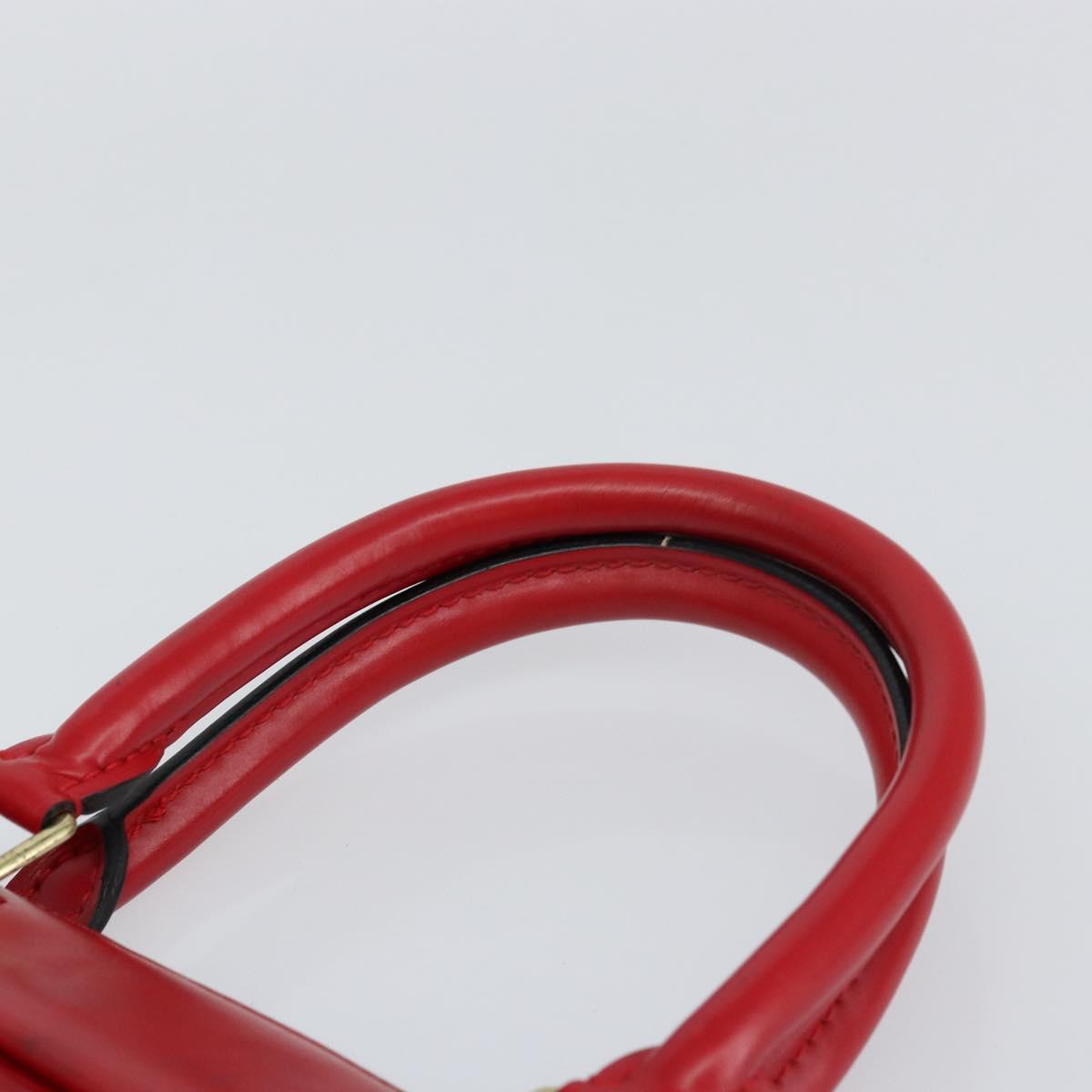 LOUIS VUITTON Epi Riviera Hand Bag Red M48187 LV Auth hk3218