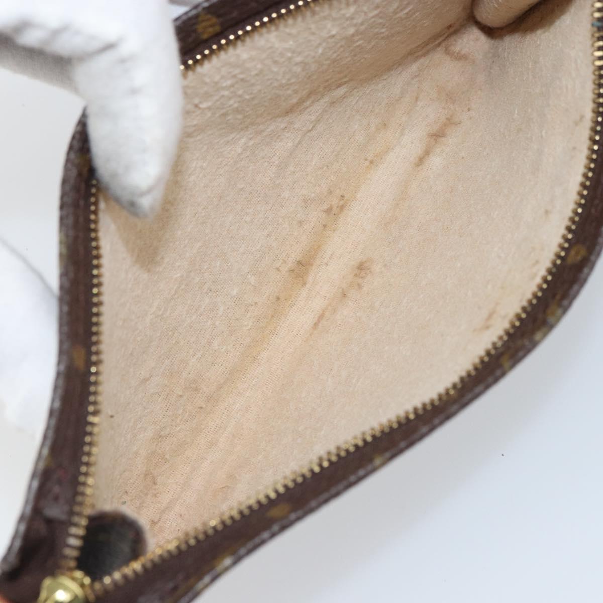 LOUIS VUITTON Monogram Bucket GM Accessory Pouch LV Auth hk3240