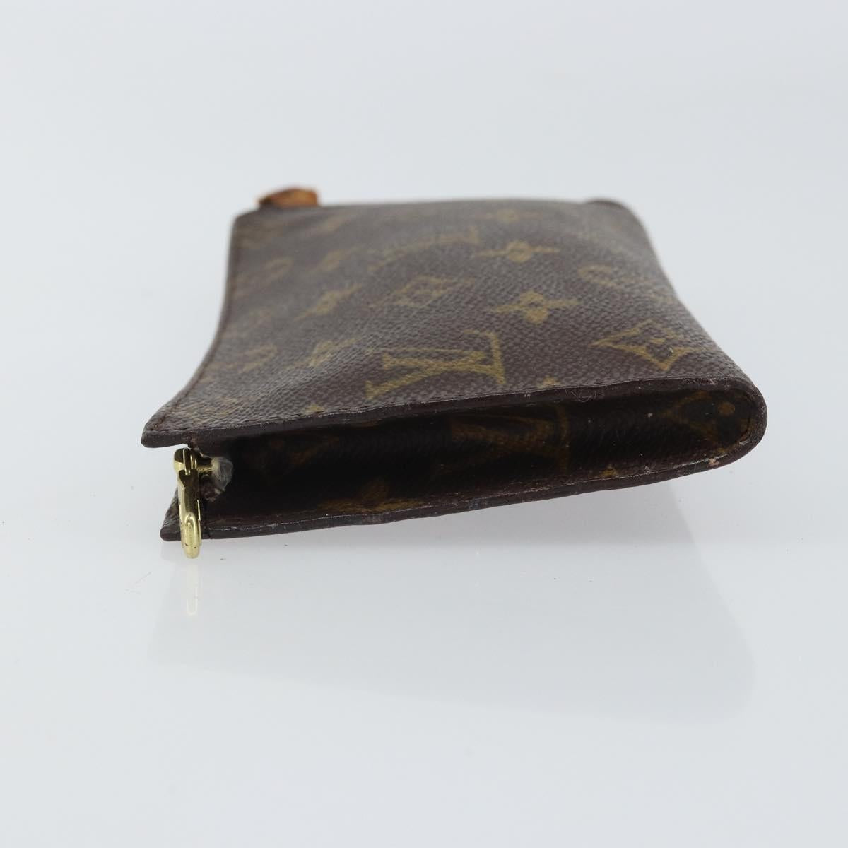 LOUIS VUITTON Monogram Bucket GM Accessory Pouch LV Auth hk3240