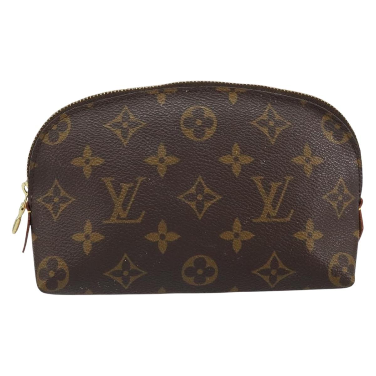 LOUIS VUITTON Monogram Pochette Cosmetic PM Pouch M43998 LV Auth hk3241