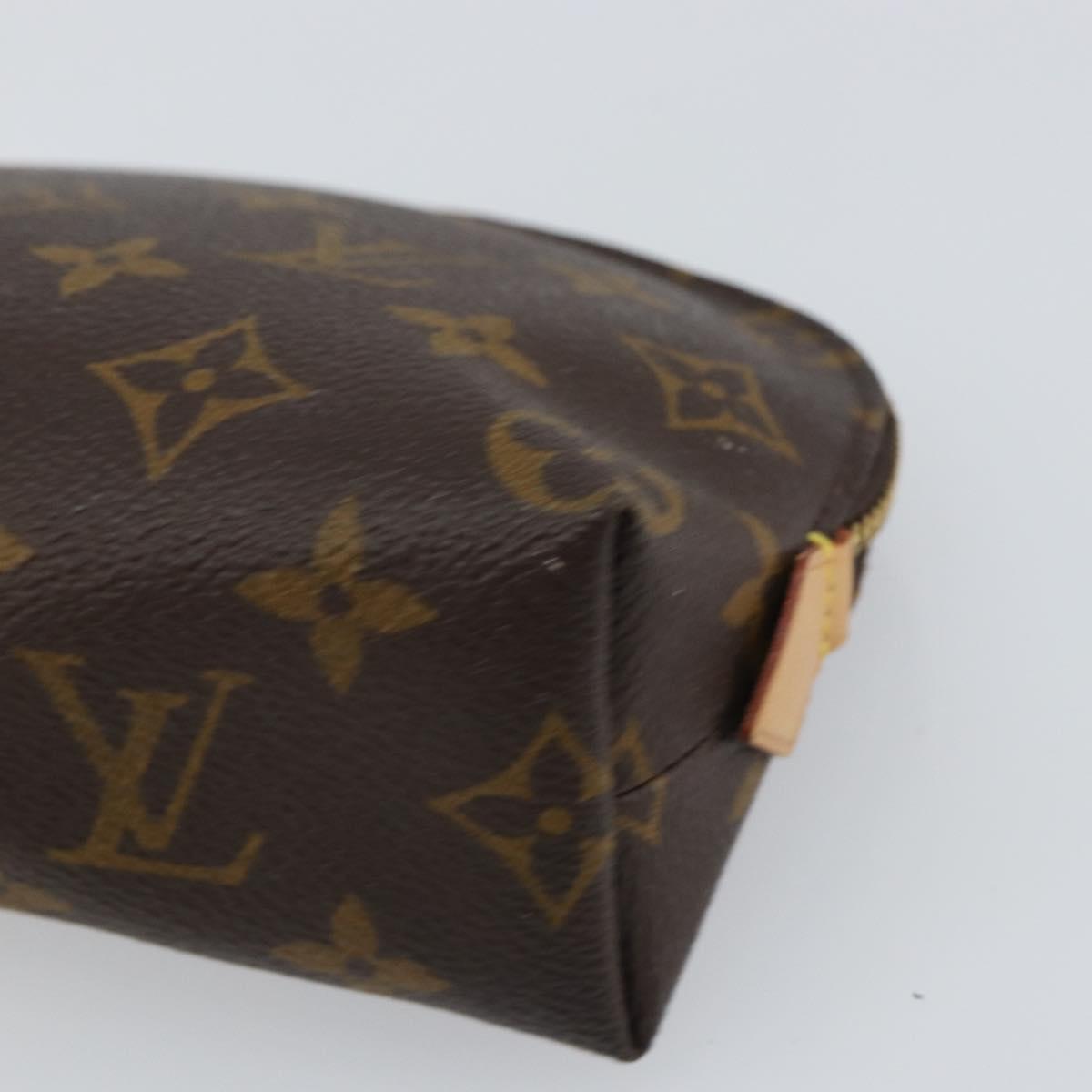 LOUIS VUITTON Monogram Pochette Cosmetic PM Pouch M43998 LV Auth hk3241