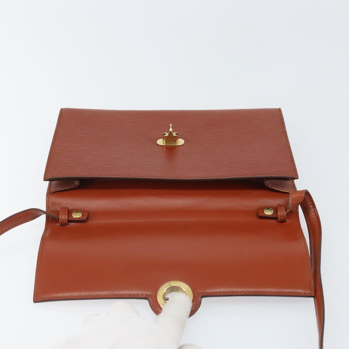 LOUIS VUITTON Epi Arsch Shoulder Bag 2Way Brown M52573 LV Auth hk3267