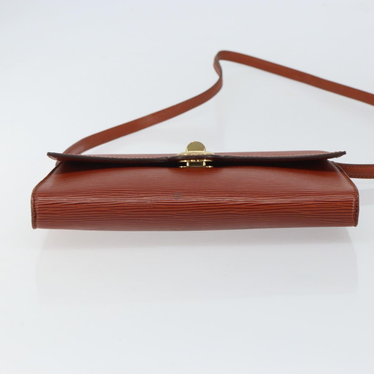 LOUIS VUITTON Epi Arsch Shoulder Bag 2Way Brown M52573 LV Auth hk3267