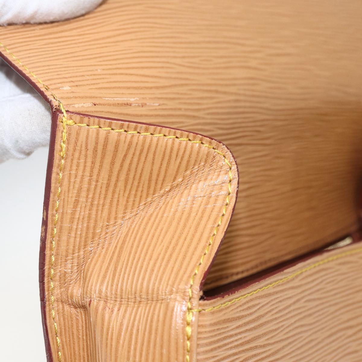 LOUIS VUITTON Epi Saint Cloud GM Shoulder Bag Beige M52196 LV Auth hk3269