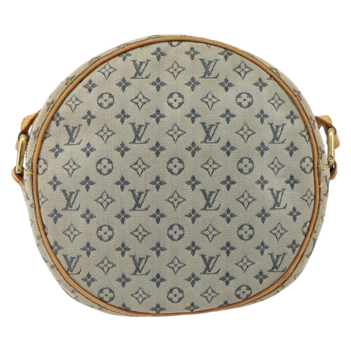 LOUIS VUITTON Monogram Mini Jeanne GM Shoulder Bag Blue M92000 LV Auth hk3271