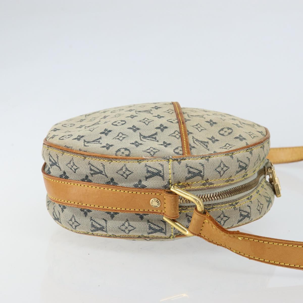 LOUIS VUITTON Monogram Mini Jeanne GM Shoulder Bag Blue M92000 LV Auth hk3271