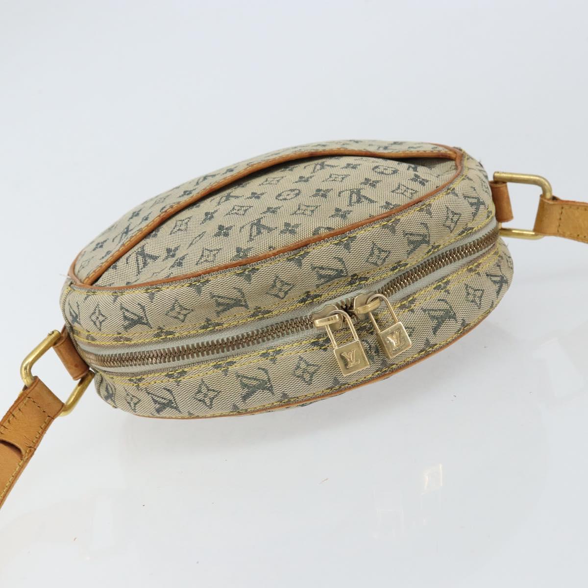 LOUIS VUITTON Monogram Mini Jeanne GM Shoulder Bag Blue M92000 LV Auth hk3271