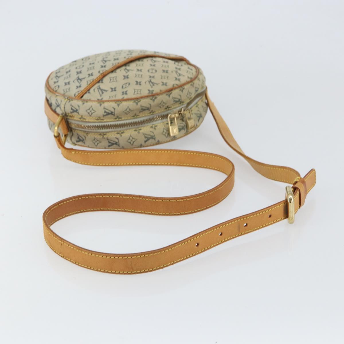 LOUIS VUITTON Monogram Mini Jeanne GM Shoulder Bag Blue M92000 LV Auth hk3271