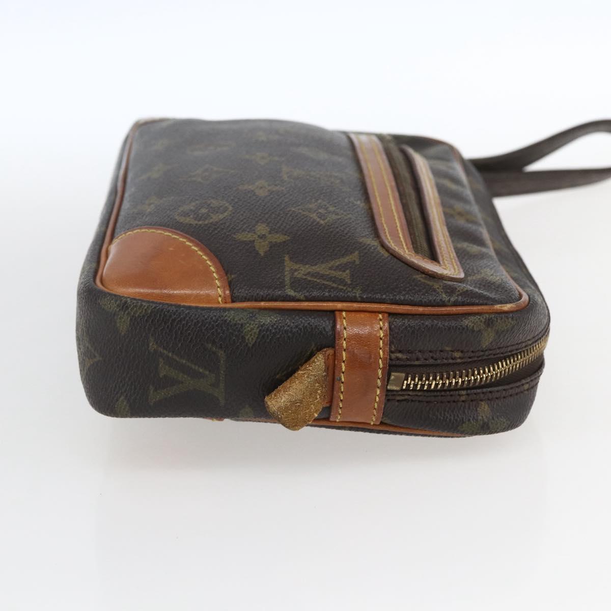 LOUIS VUITTON Monogram Marly Dragonne GM Clutch Bag M51825 LV Auth hk3273