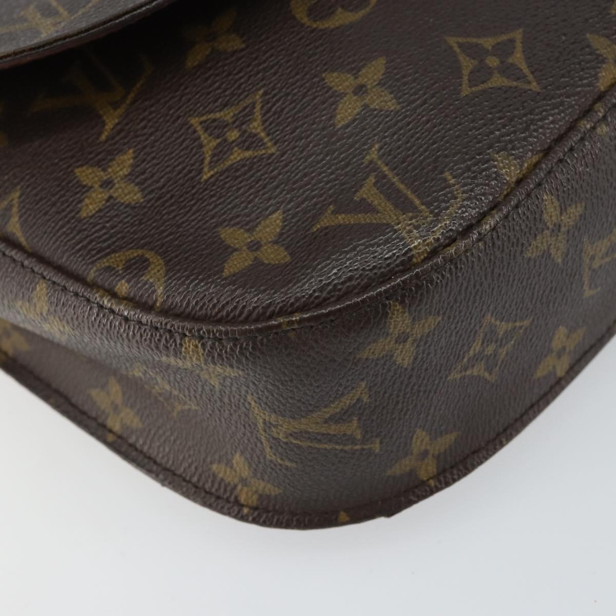 LOUIS VUITTON Monogram Saint Cloud GM Shoulder Bag M51242 LV Auth hk3275
