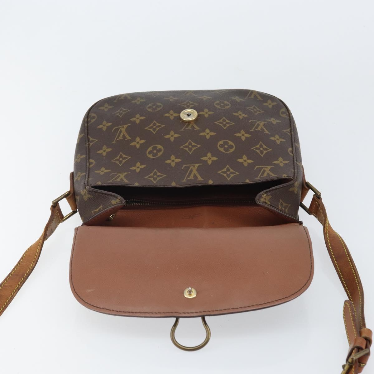 LOUIS VUITTON Monogram Saint Cloud GM Shoulder Bag M51242 LV Auth hk3275