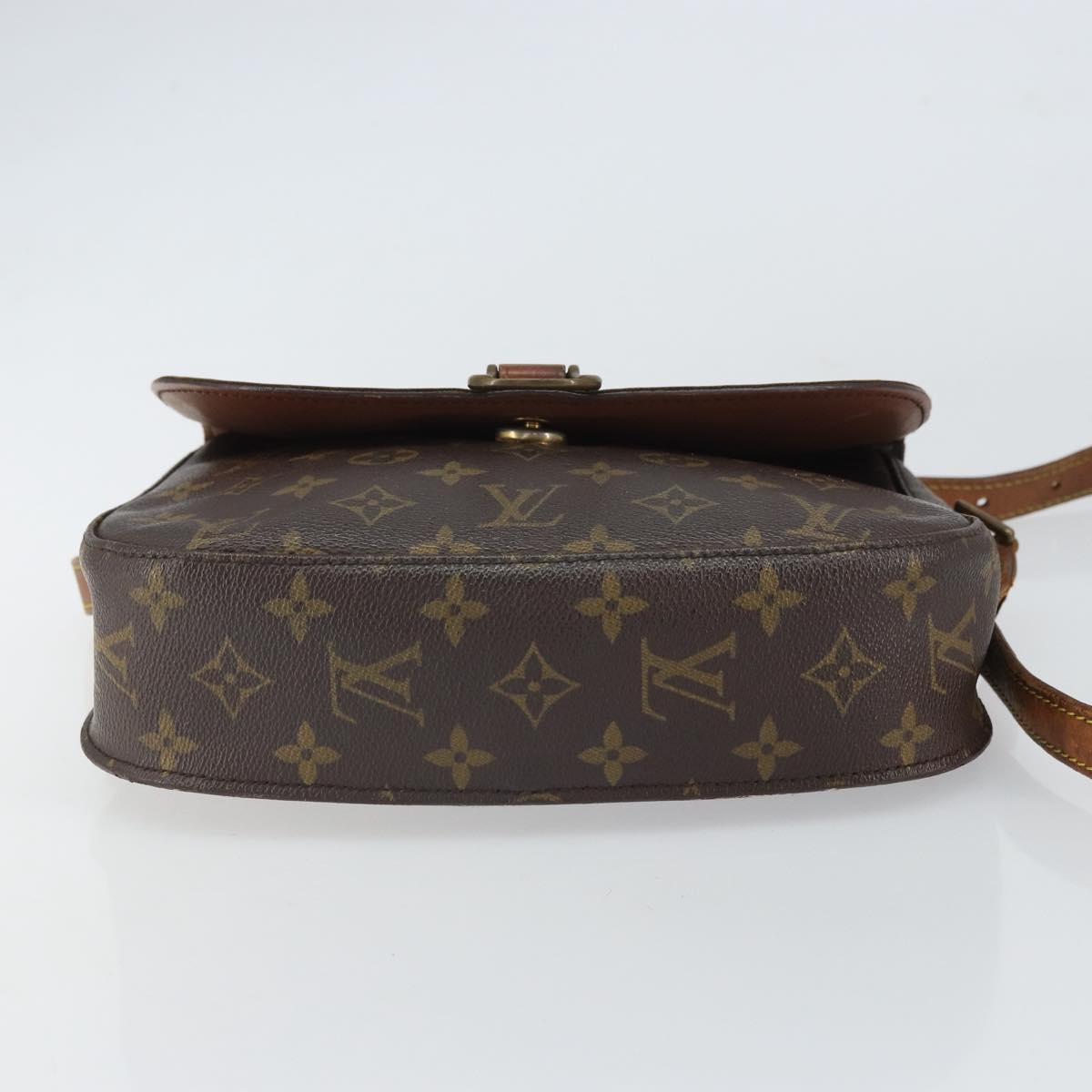 LOUIS VUITTON Monogram Saint Cloud GM Shoulder Bag M51242 LV Auth hk3275