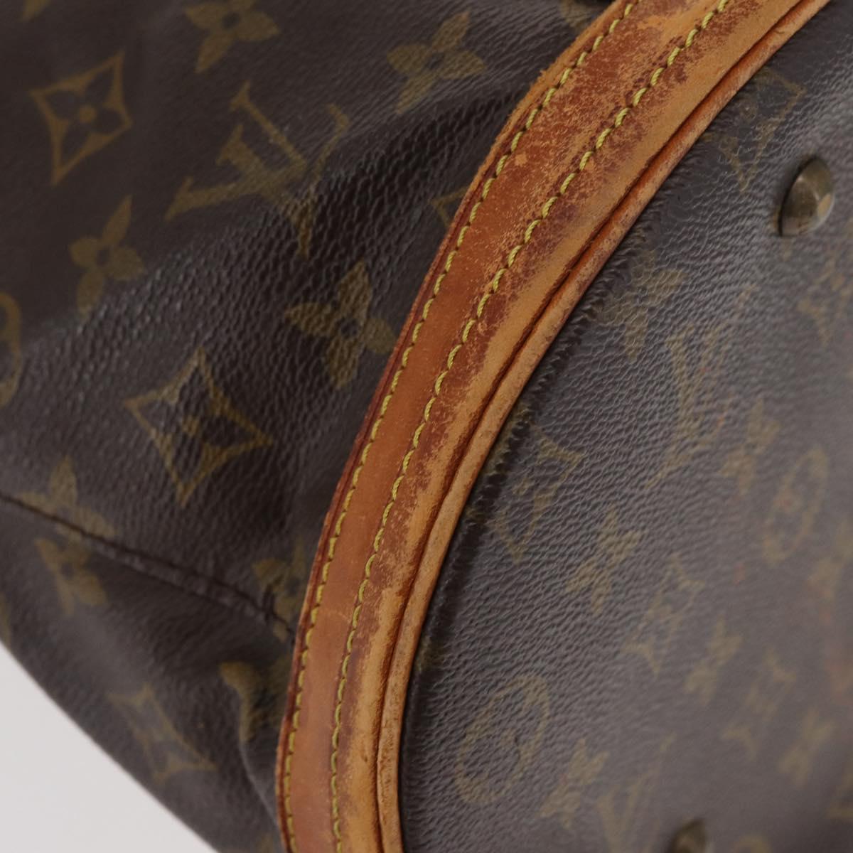LOUIS VUITTON Monogram Bucket GM Shoulder Bag M42236 LV Auth hk3283