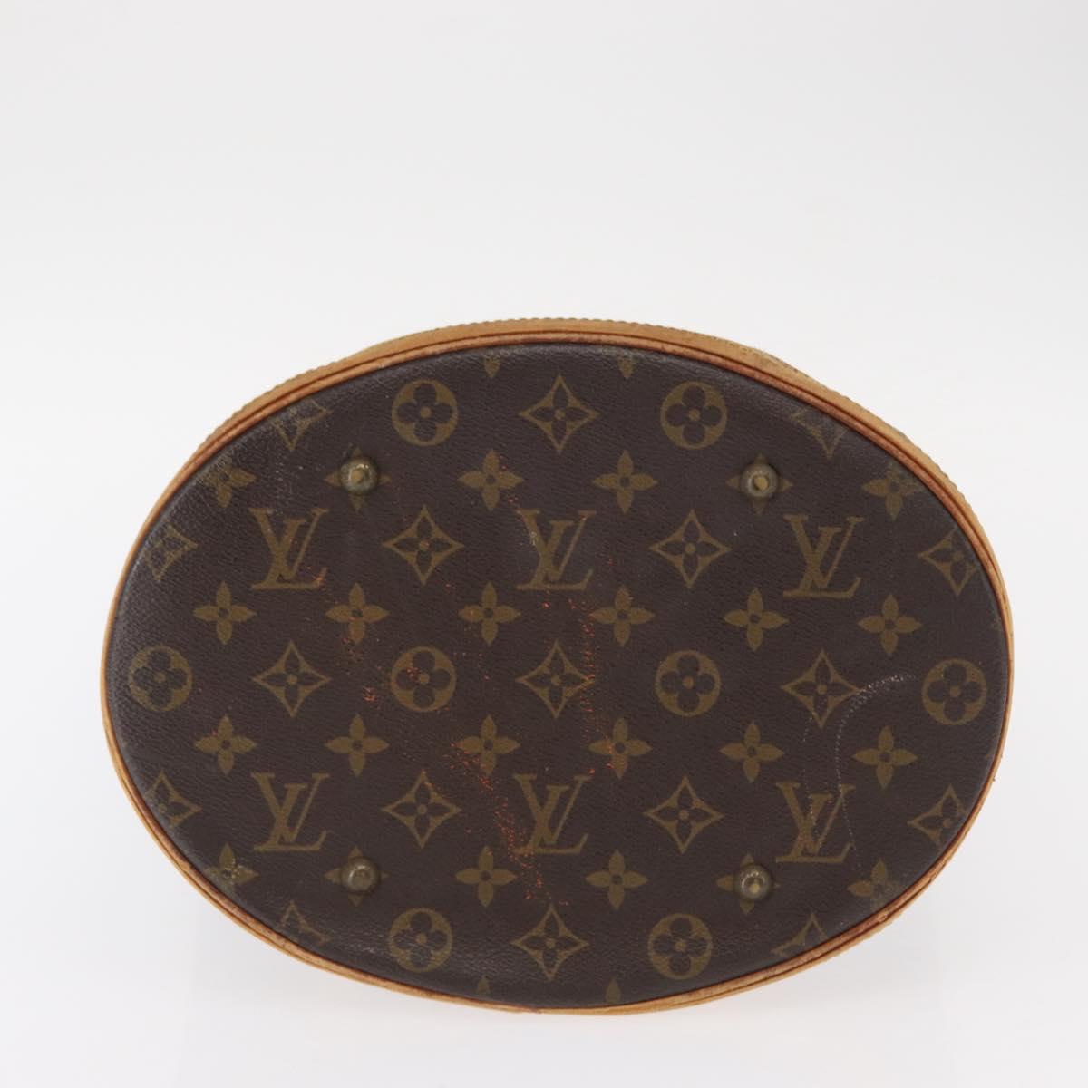 LOUIS VUITTON Monogram Bucket GM Shoulder Bag M42236 LV Auth hk3283