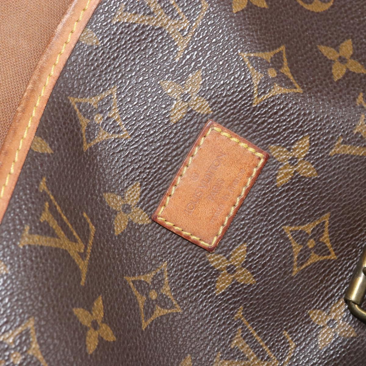 LOUIS VUITTON Monogram Saumur 30 Shoulder Bag M42256 LV Auth hk3284