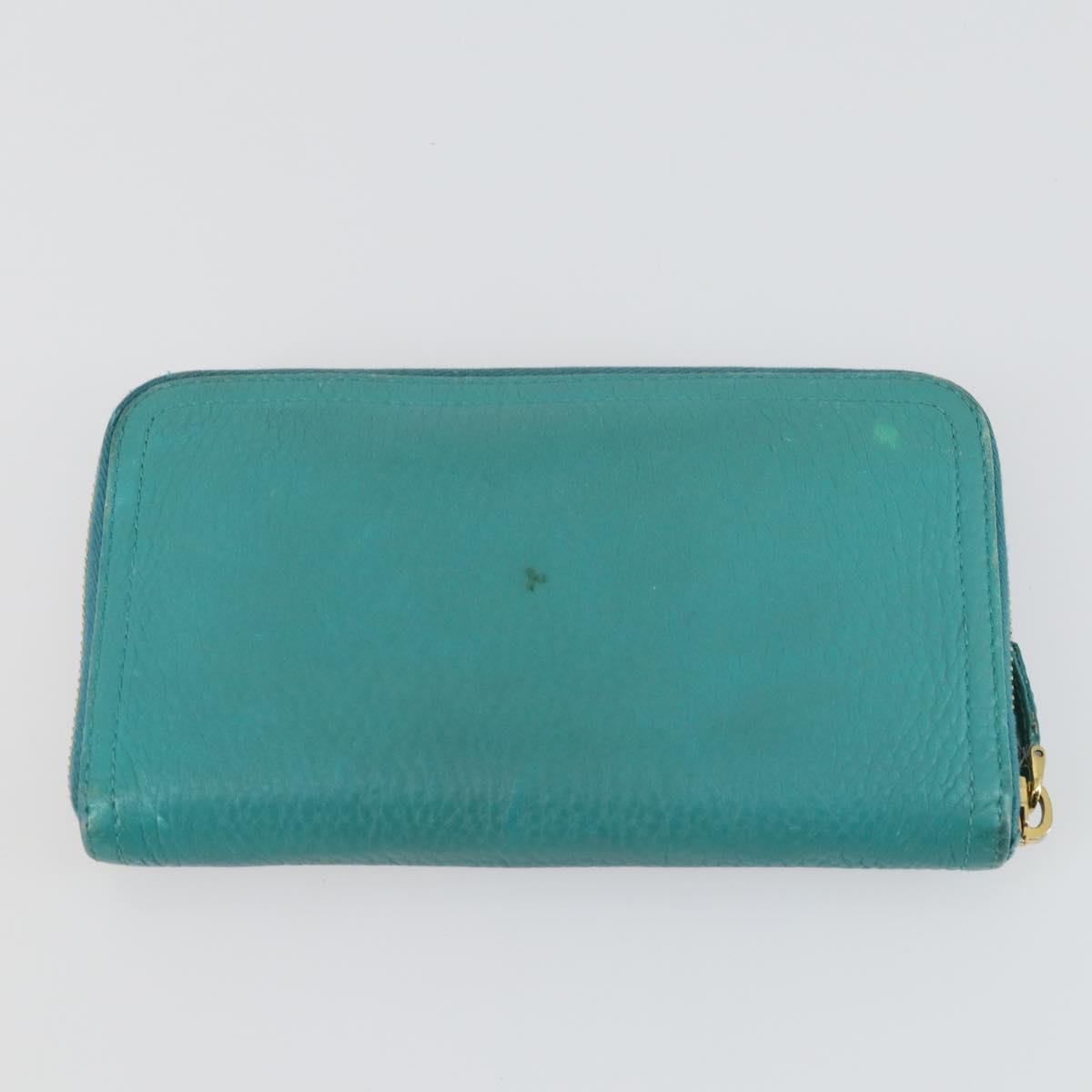 BALENCIAGA Prada Celine Wallet Leather 3 Set Green Pink Navy Auth hk3331