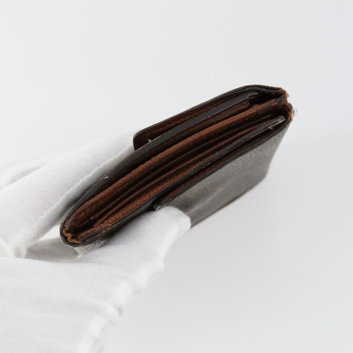 LOUIS VUITTON Monogram Wallet 3 Set LV Auth hk3333