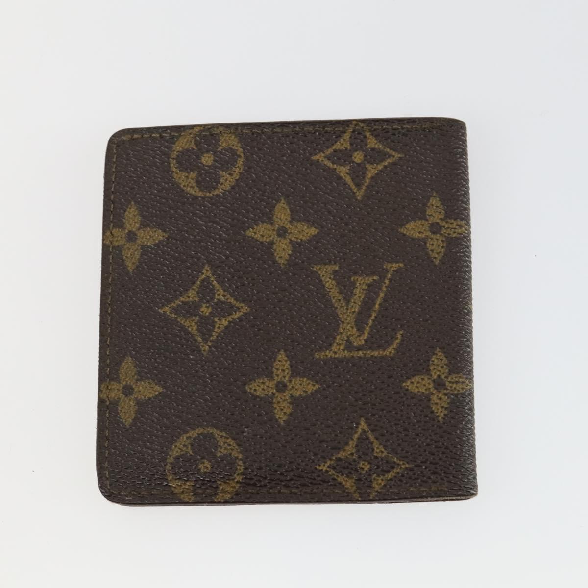 LOUIS VUITTON Monogram Wallet 3 Set LV Auth hk3333