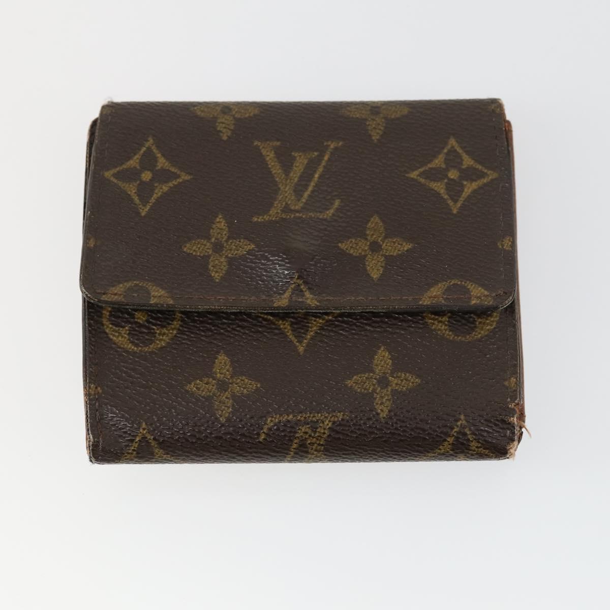 LOUIS VUITTON Monogram Wallet 3 Set LV Auth hk3333