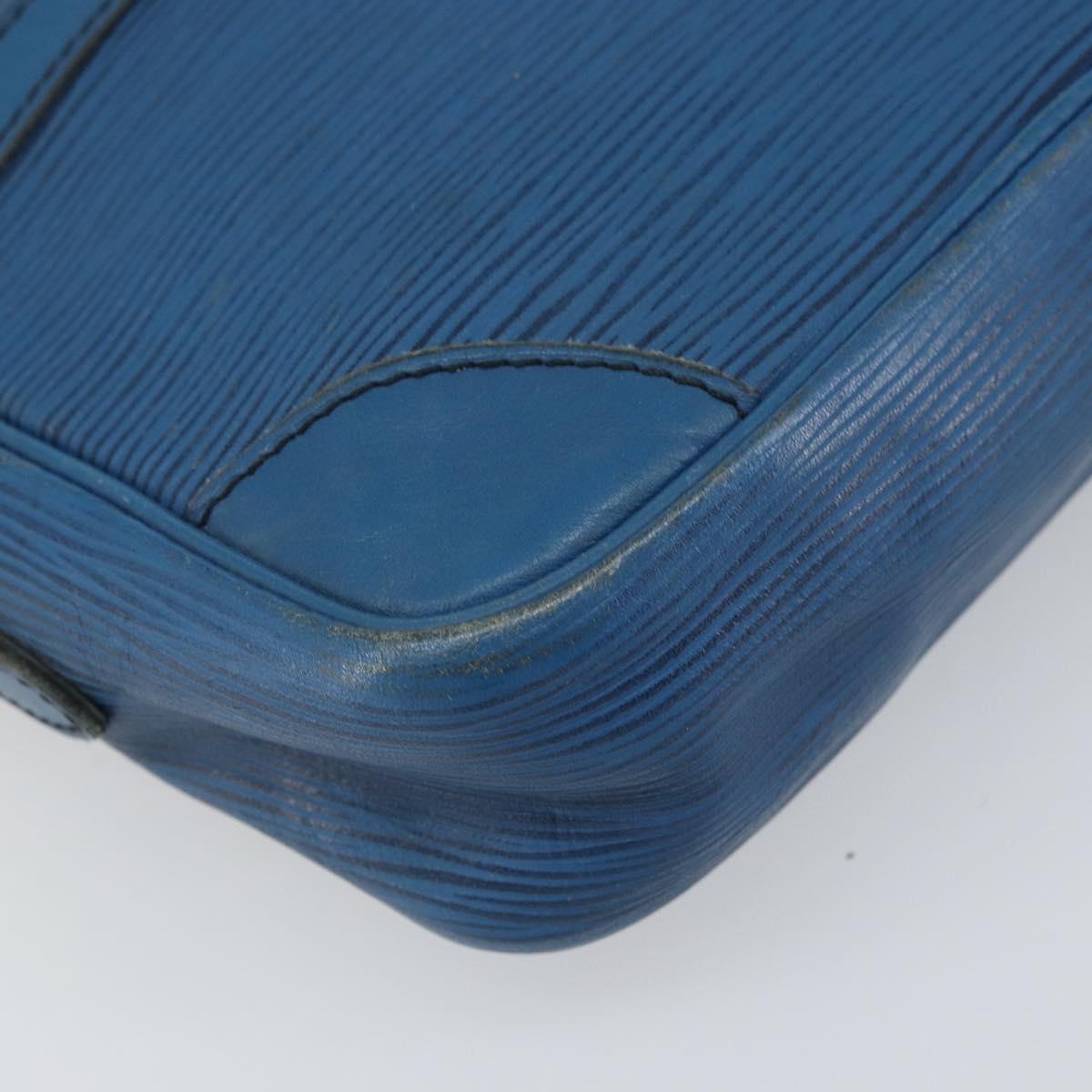 LOUIS VUITTON Epi Trocadero 23 Shoulder Bag Blue M52305 LV Auth hk3354