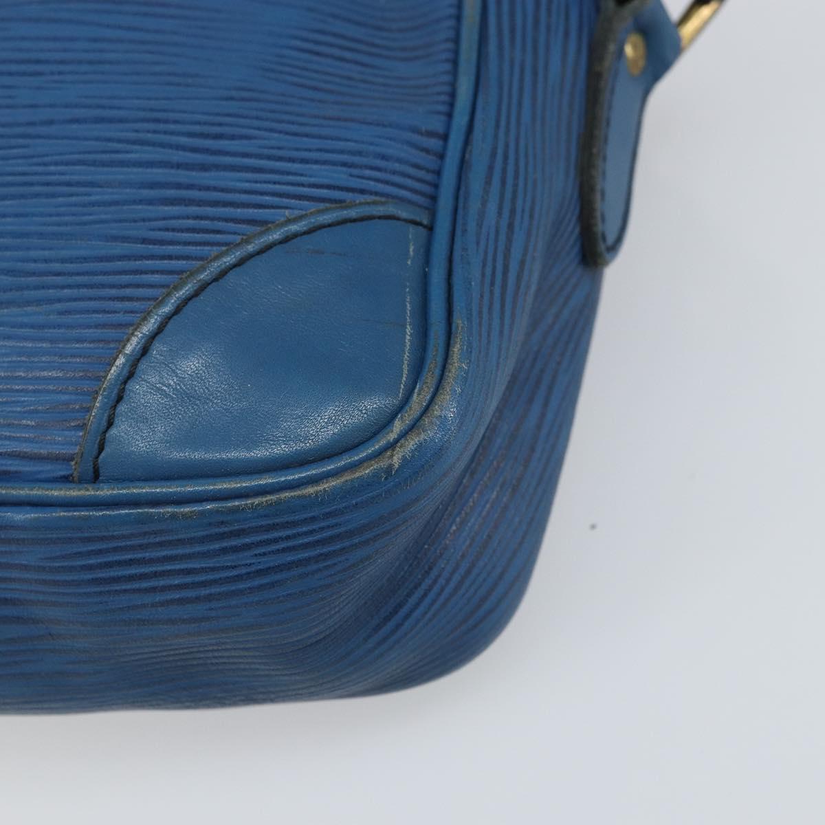 LOUIS VUITTON Epi Trocadero 23 Shoulder Bag Blue M52305 LV Auth hk3354
