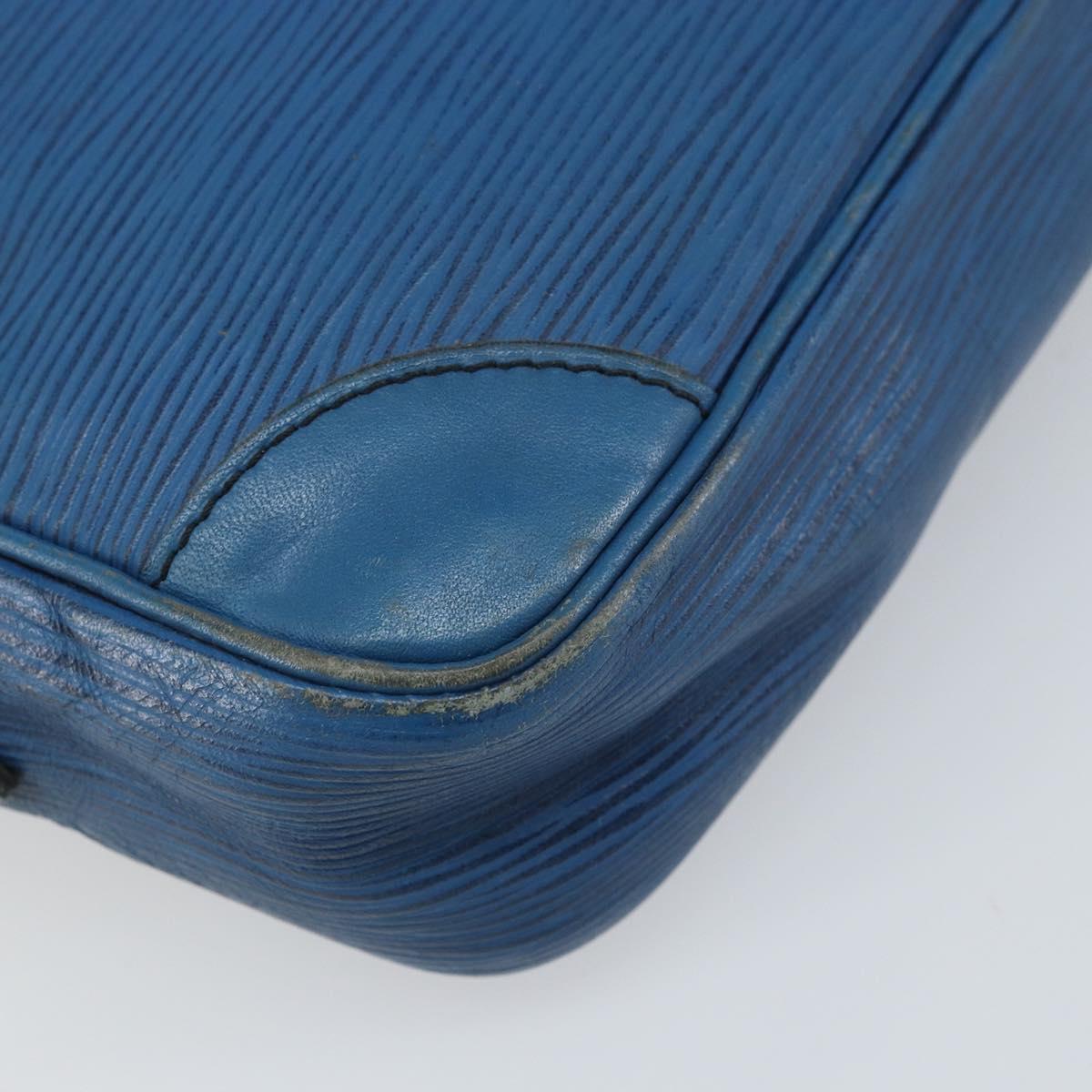 LOUIS VUITTON Epi Trocadero 23 Shoulder Bag Blue M52305 LV Auth hk3354