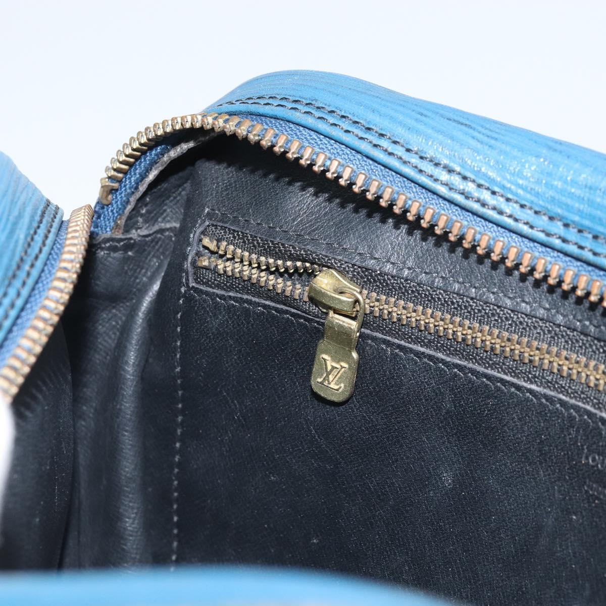 LOUIS VUITTON Epi Trocadero 23 Shoulder Bag Blue M52305 LV Auth hk3354