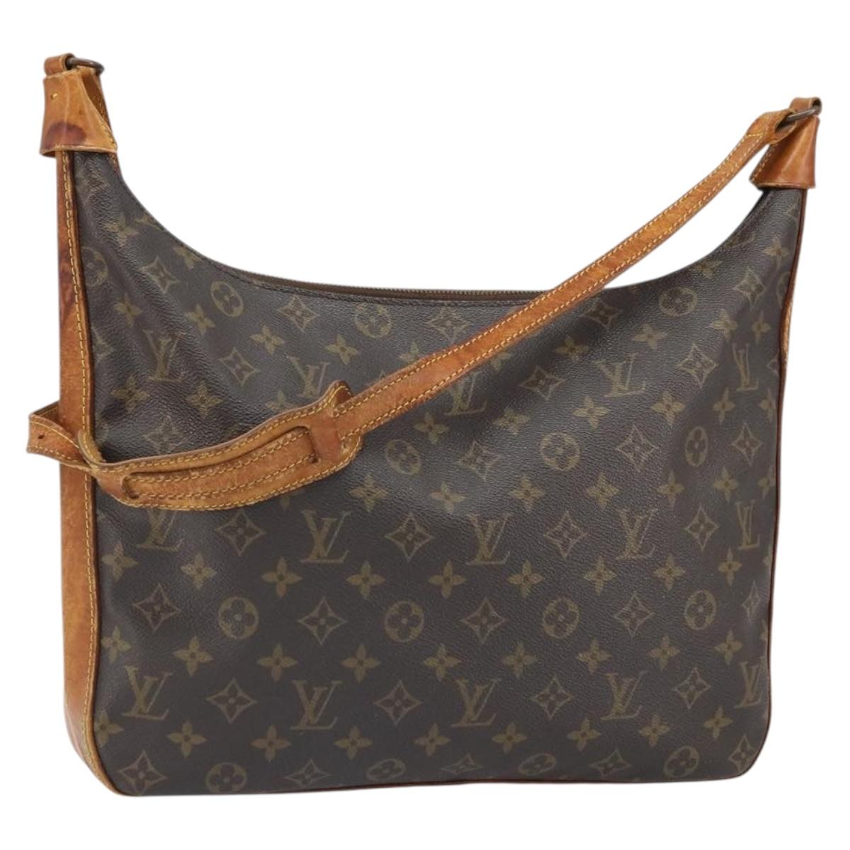 LOUIS VUITTON Monogram Boulogne 35 Shoulder Bag Vintage M51260 LV Auth hk3359