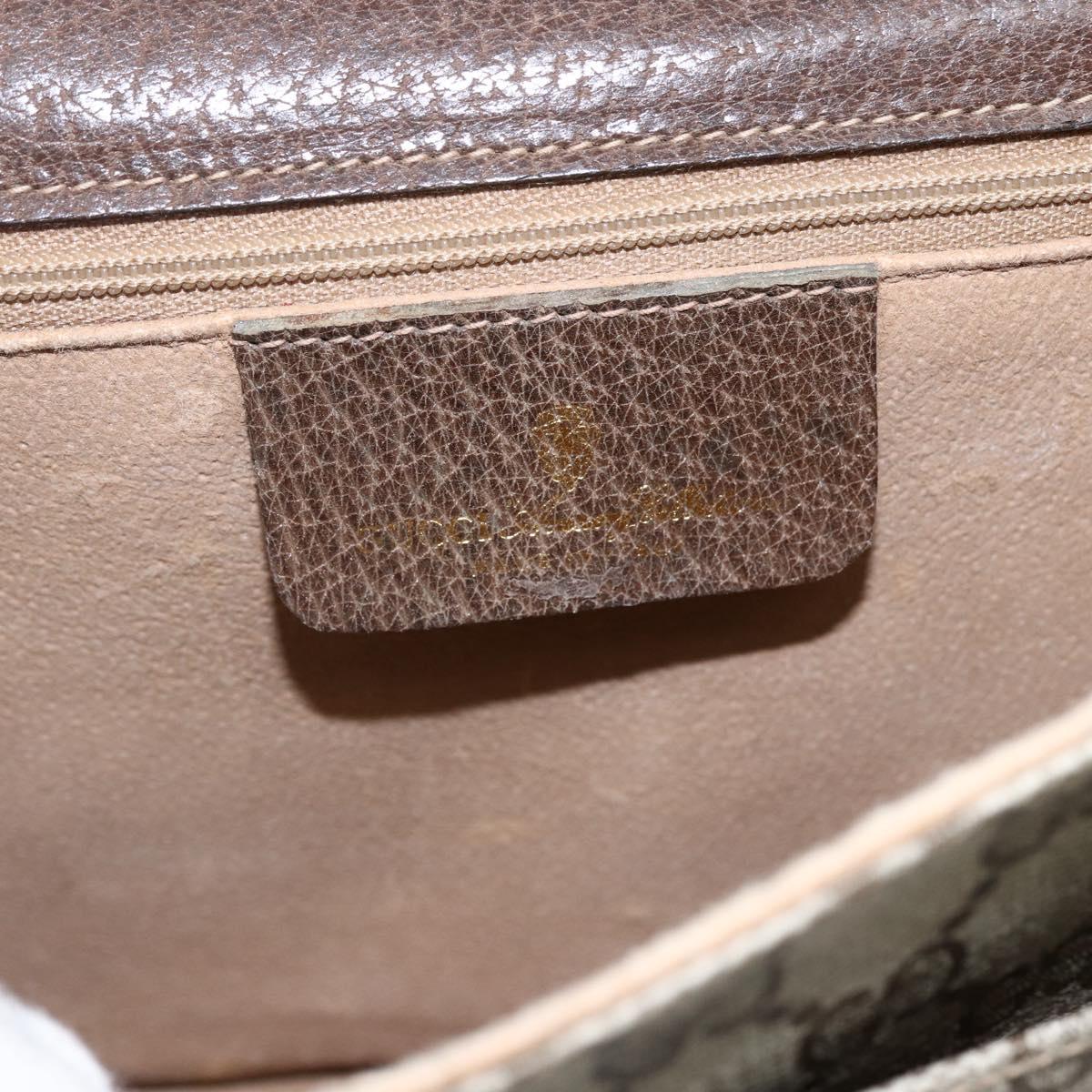 GUCCI GG Supreme Shoulder Bag PVC Beige Gold 93 02 023 Auth hk3368