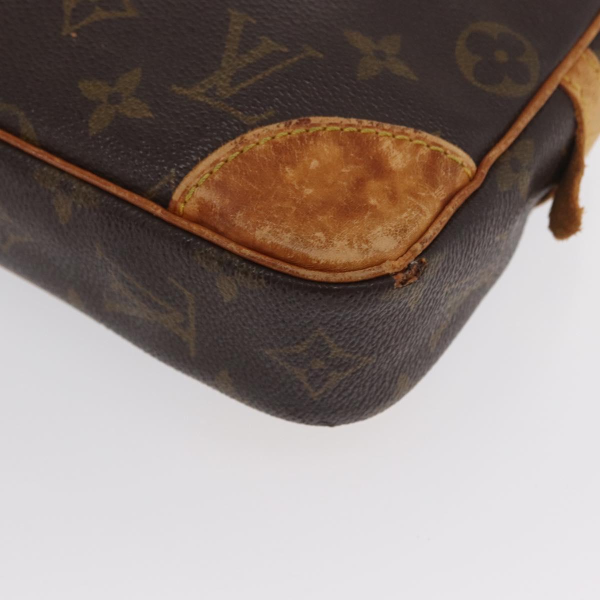 LOUIS VUITTON Monogram Marly Dragonne GM Clutch Bag M51825 LV Auth hk3387