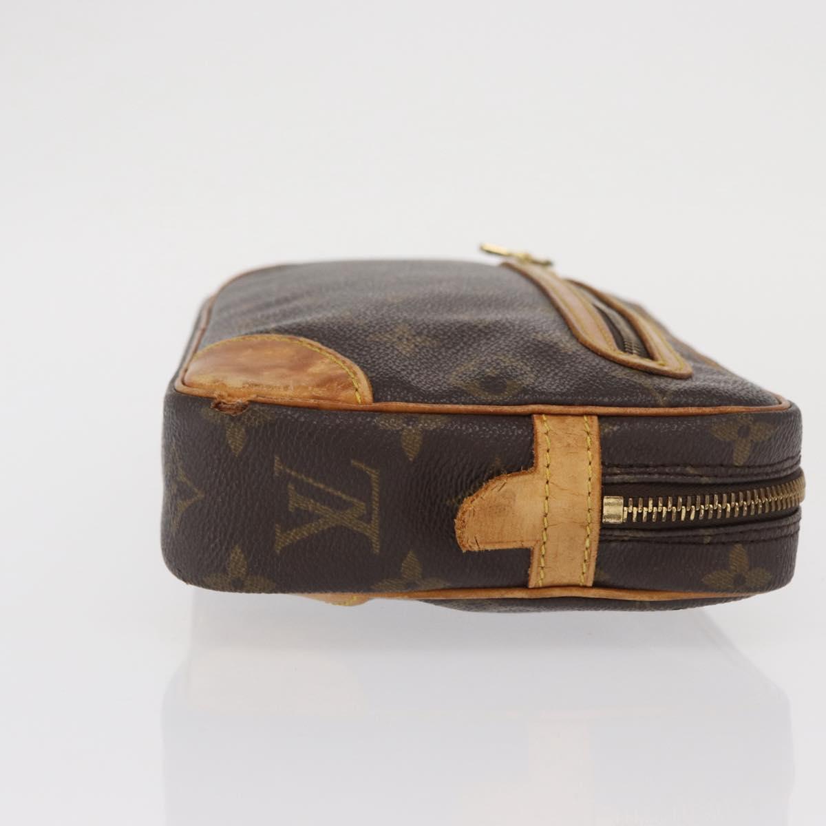 LOUIS VUITTON Monogram Marly Dragonne GM Clutch Bag M51825 LV Auth hk3387
