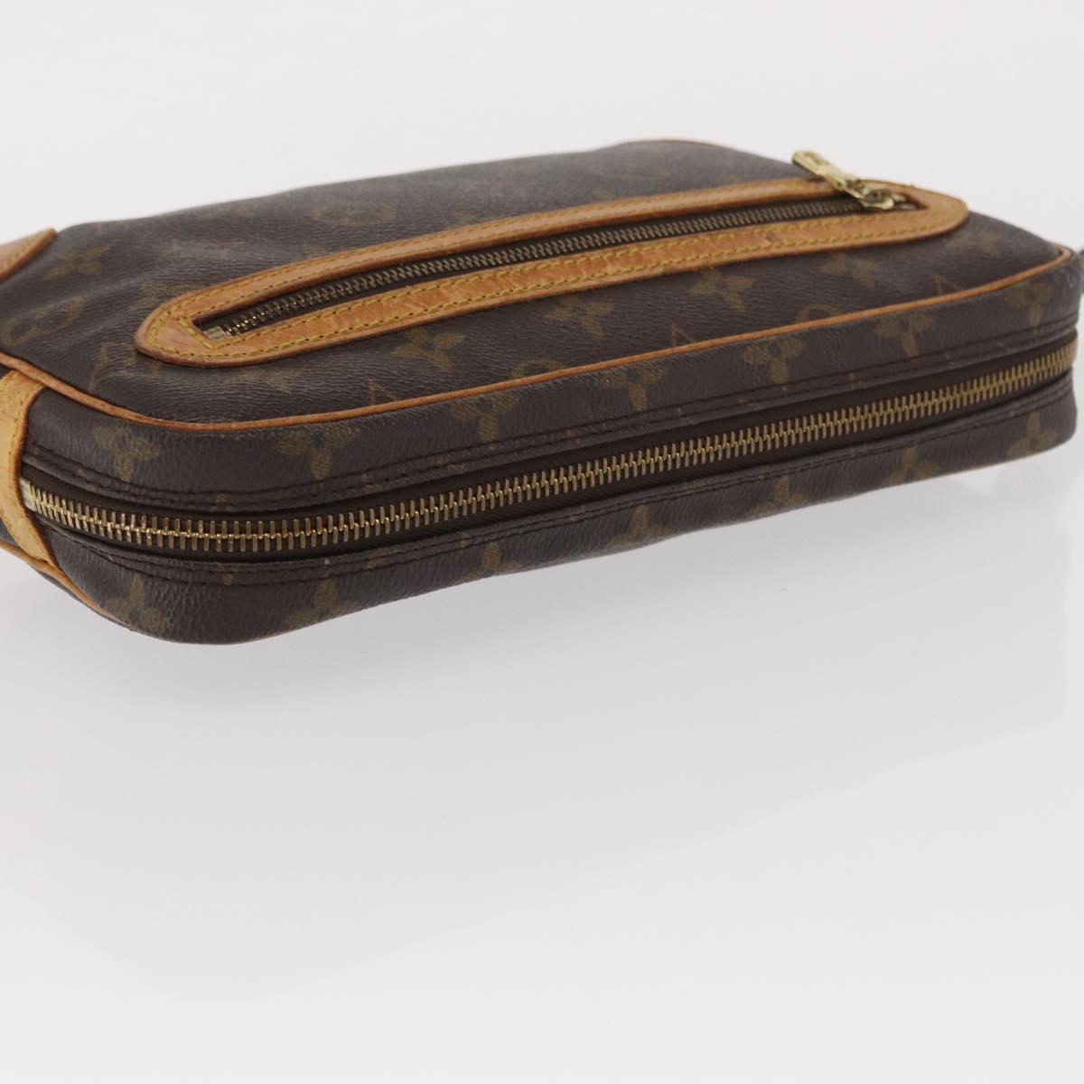 LOUIS VUITTON Monogram Marly Dragonne GM Clutch Bag M51825 LV Auth hk3387