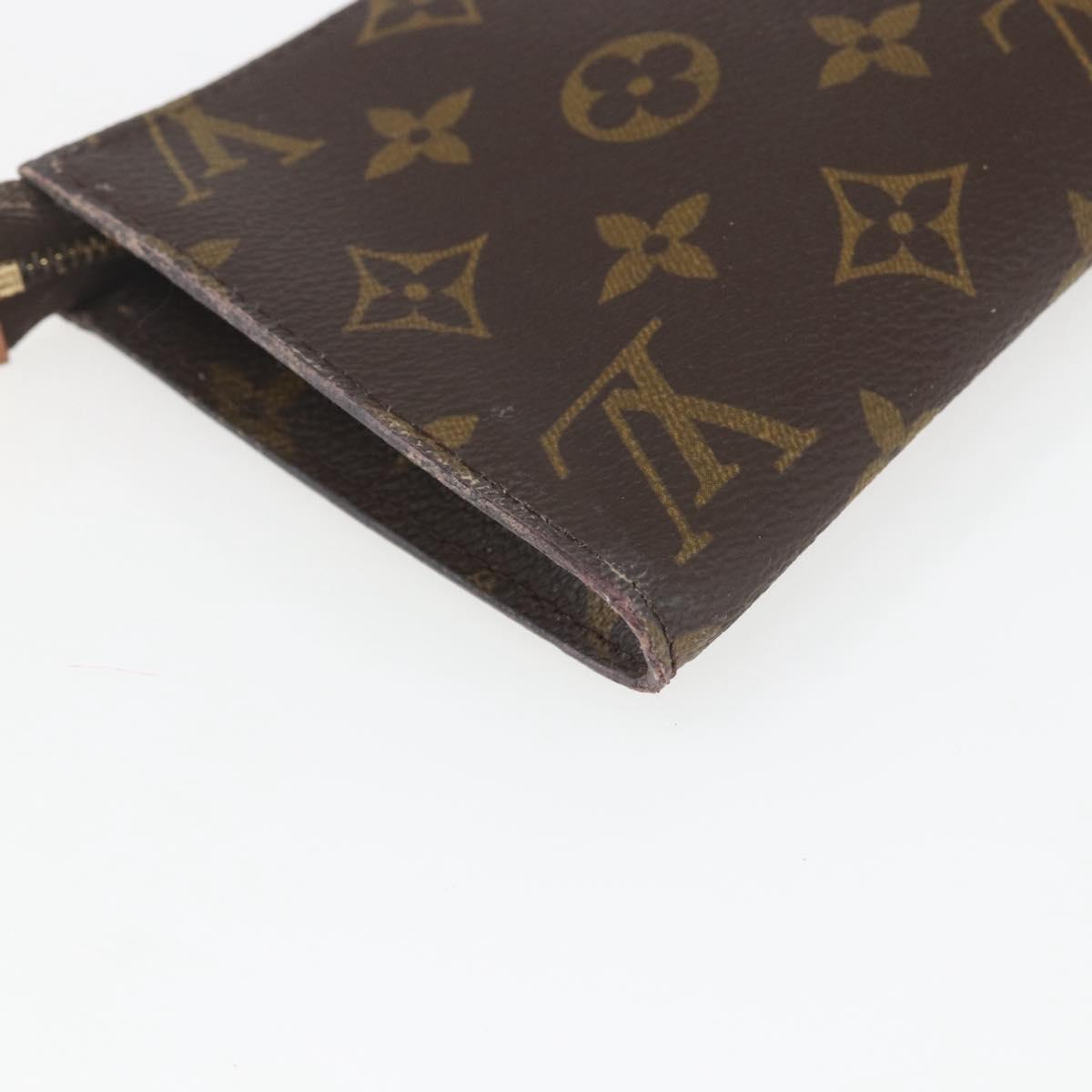 LOUIS VUITTON Monogram Bucket GM Accessory Pouch LV Auth hk3389
