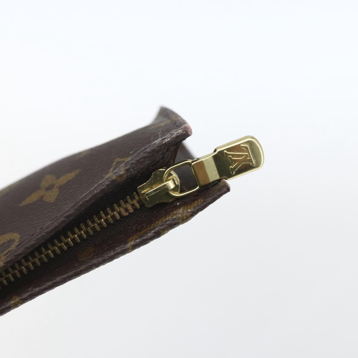 LOUIS VUITTON Monogram Bucket GM Accessory Pouch LV Auth hk3389