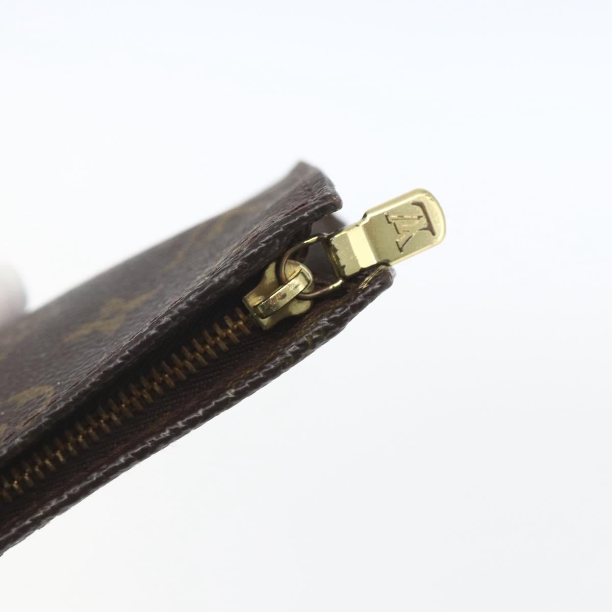 LOUIS VUITTON Monogram Bucket GM Accessory Pouch LV Auth hk3390