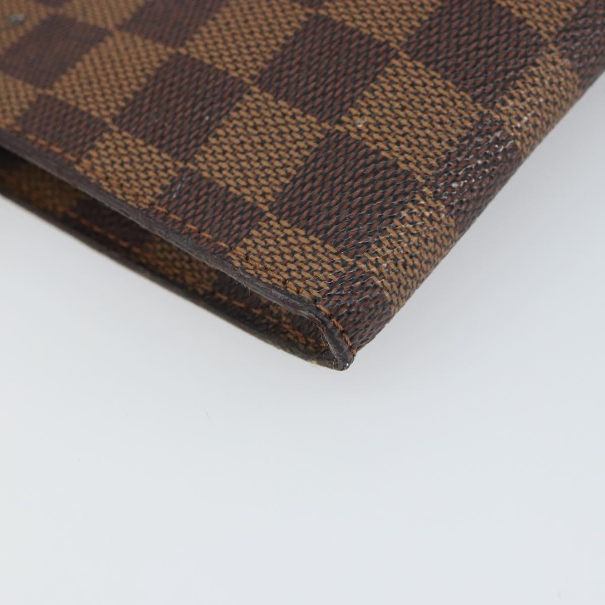 LOUIS VUITTON Damier Ebene Marais Pouch Pouch LV Auth hk3391