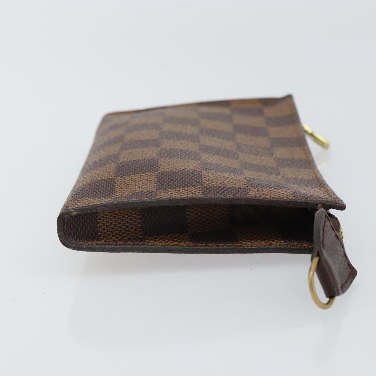 LOUIS VUITTON Damier Ebene Marais Pouch Pouch LV Auth hk3391